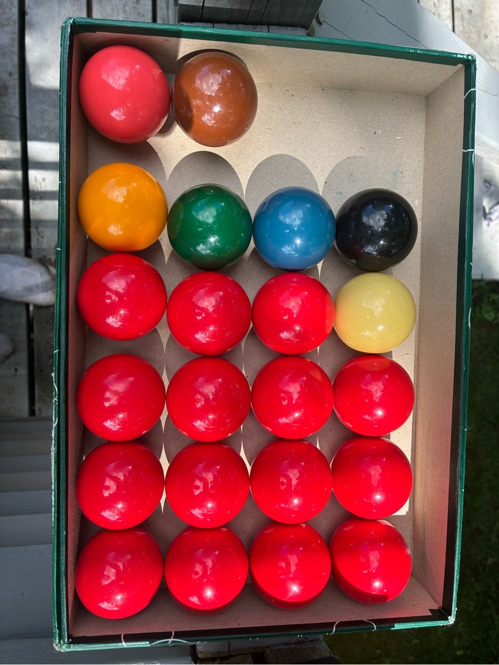 Vintage Aramith Classic Billiard Pool Snooker Ball Set + Home Cue Repair Kit